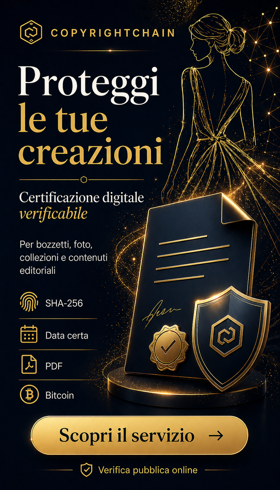 CopyrightChain - tutela digitale per moda e creativi